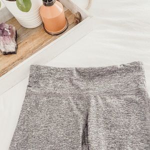 🌿Grey spandex shorts